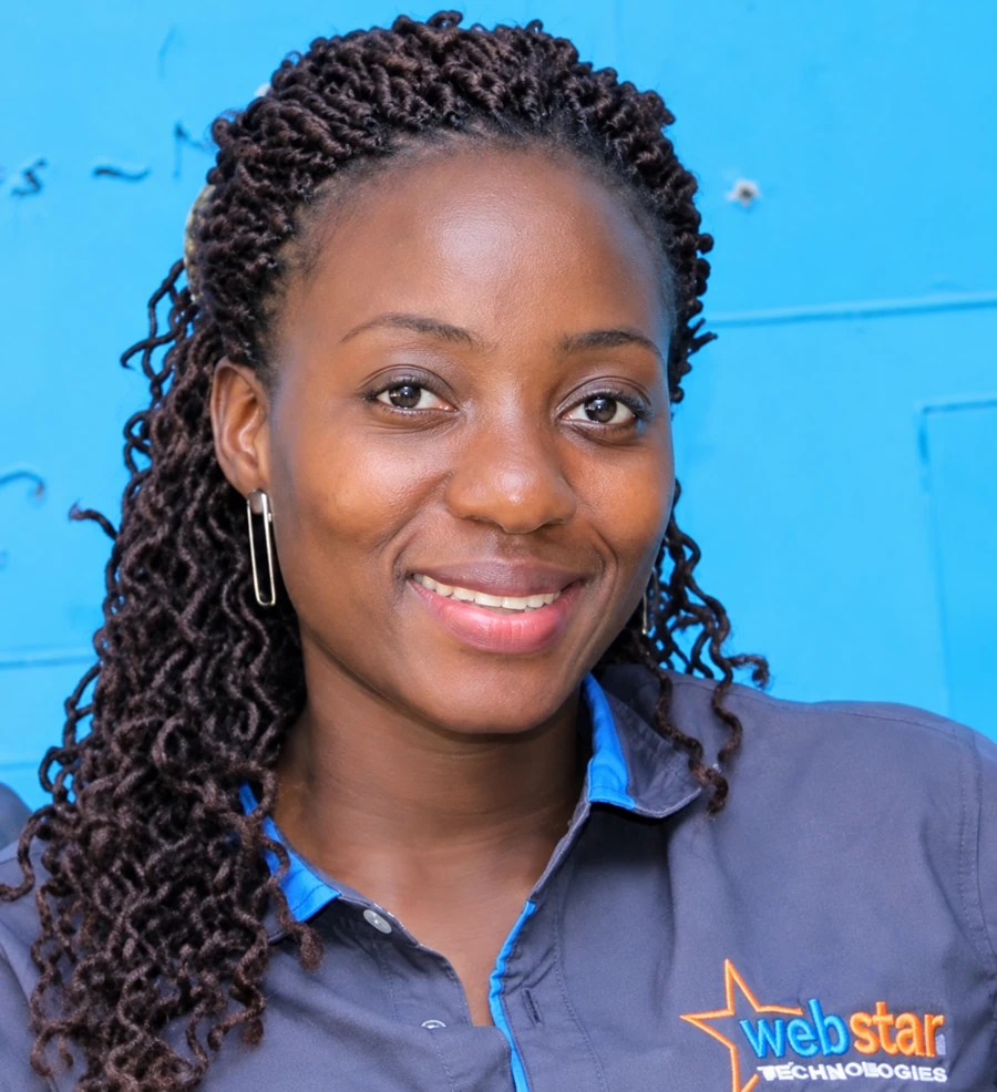 Justine Ayebale — Project coordination & quality at Webstar Technologies