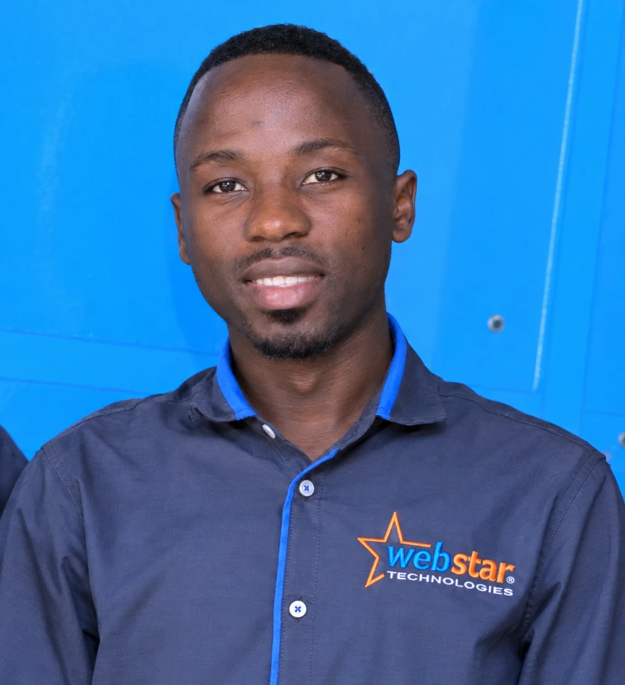 Ronald Tumwesigye — Website design & server management at Webstar Technologies