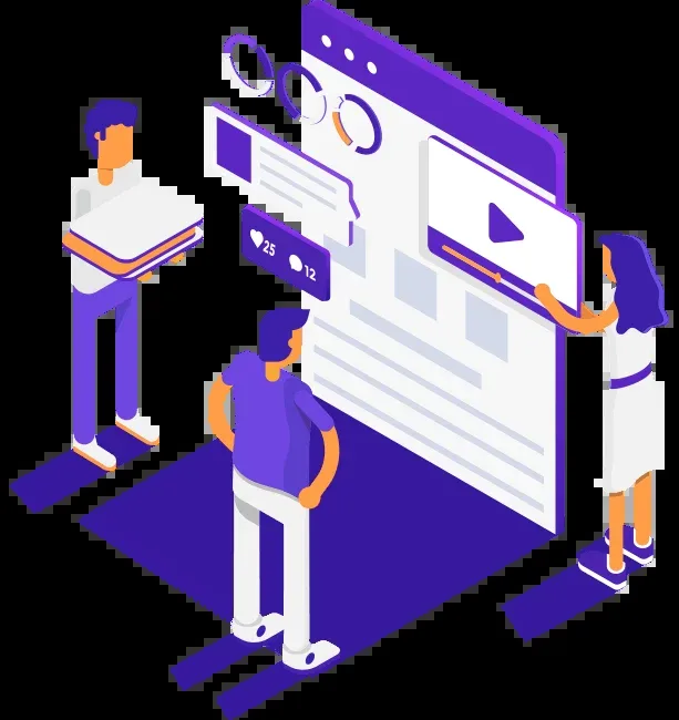 Website and search optimisation illustration