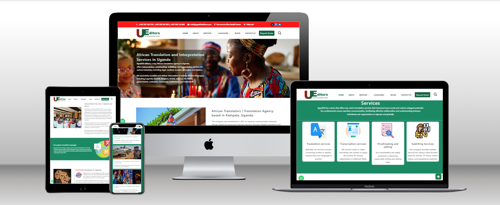 Website Design in Uganda